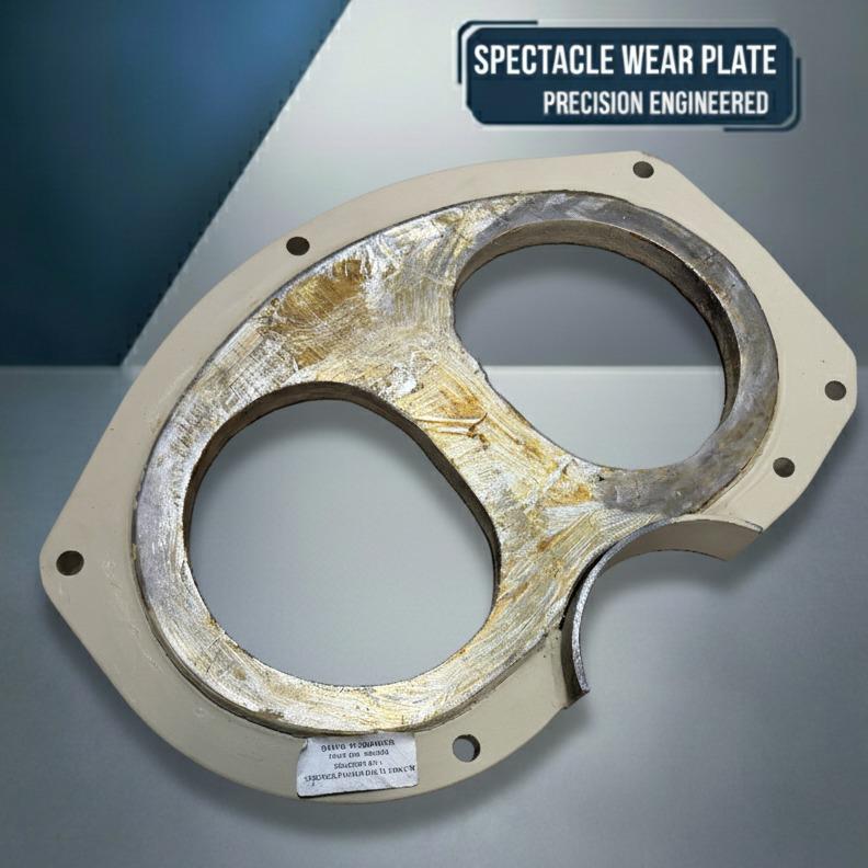 Putzmeister 444384 Spectacle Wear Plate | S-Valve Transfer Wear Part